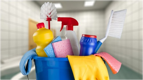Cleaning equipment and safety measures used during carpet cleaning