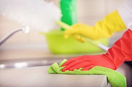 Detailed carpet cleaning service in a modern Islington property